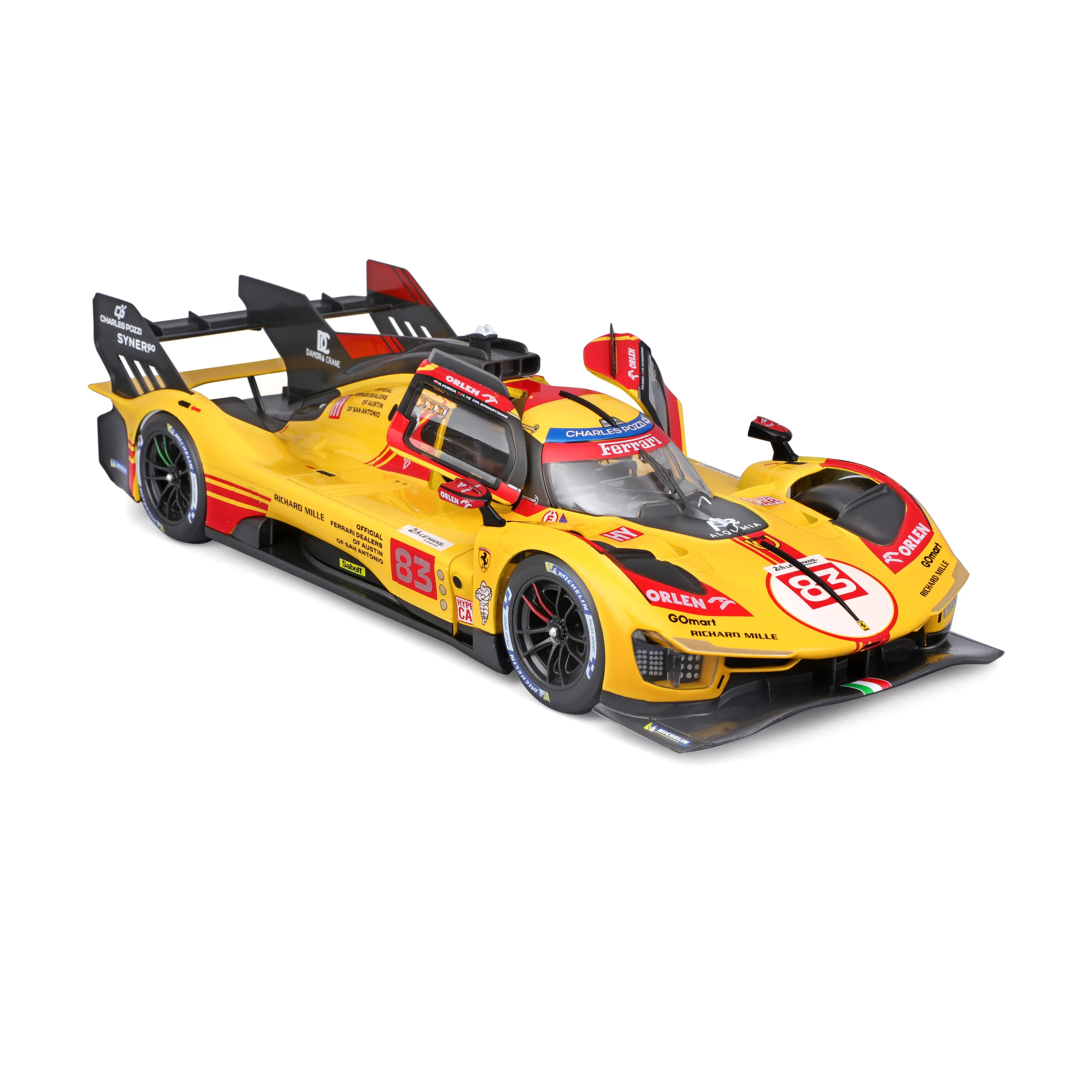 ფერარი 499P ლე მანის ჰიპერქარი 2024 AF Corse – ლიმიტირებული სერია