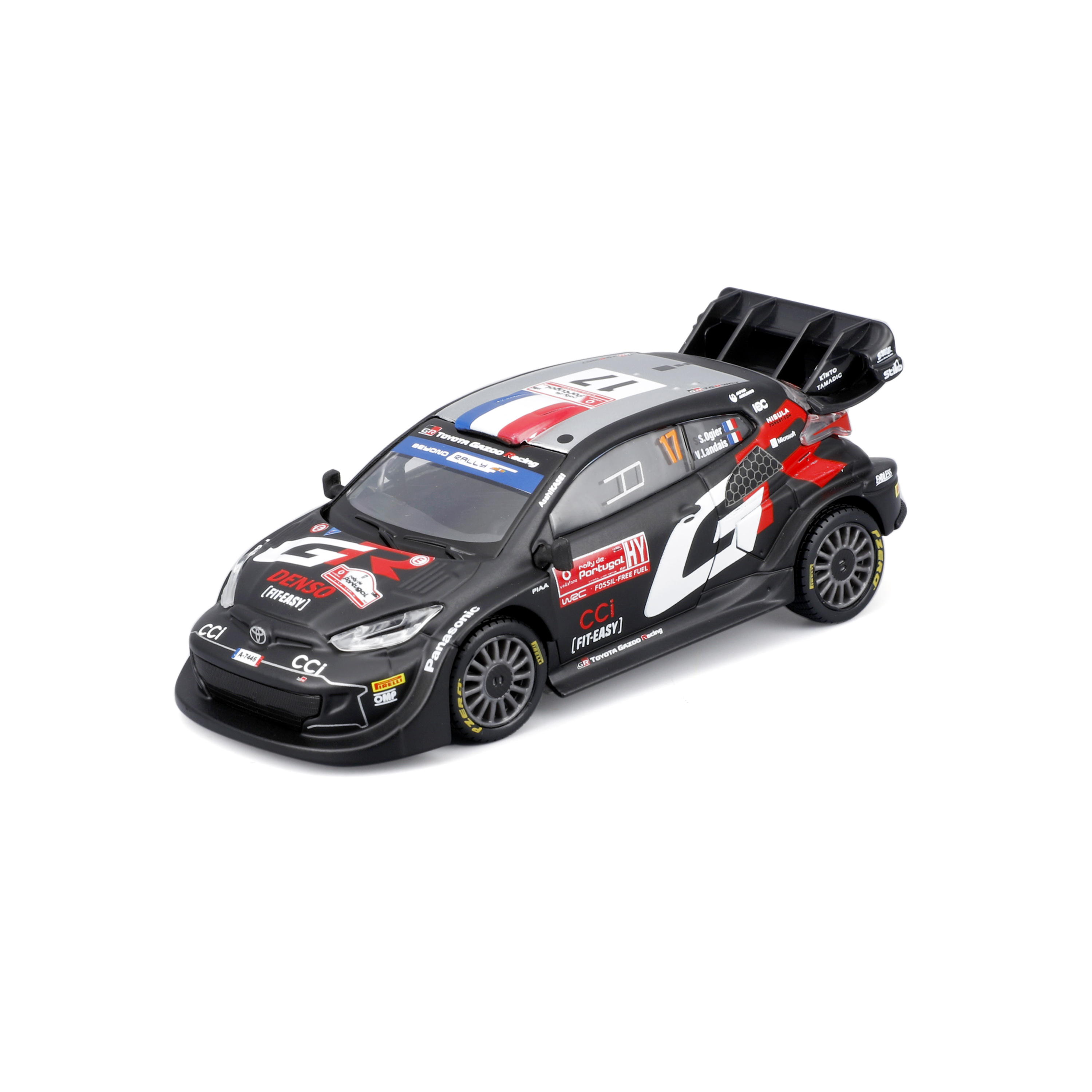 Gr Yaris Rally 1 Hybrid WRC Ogier #17 2024 1:43
