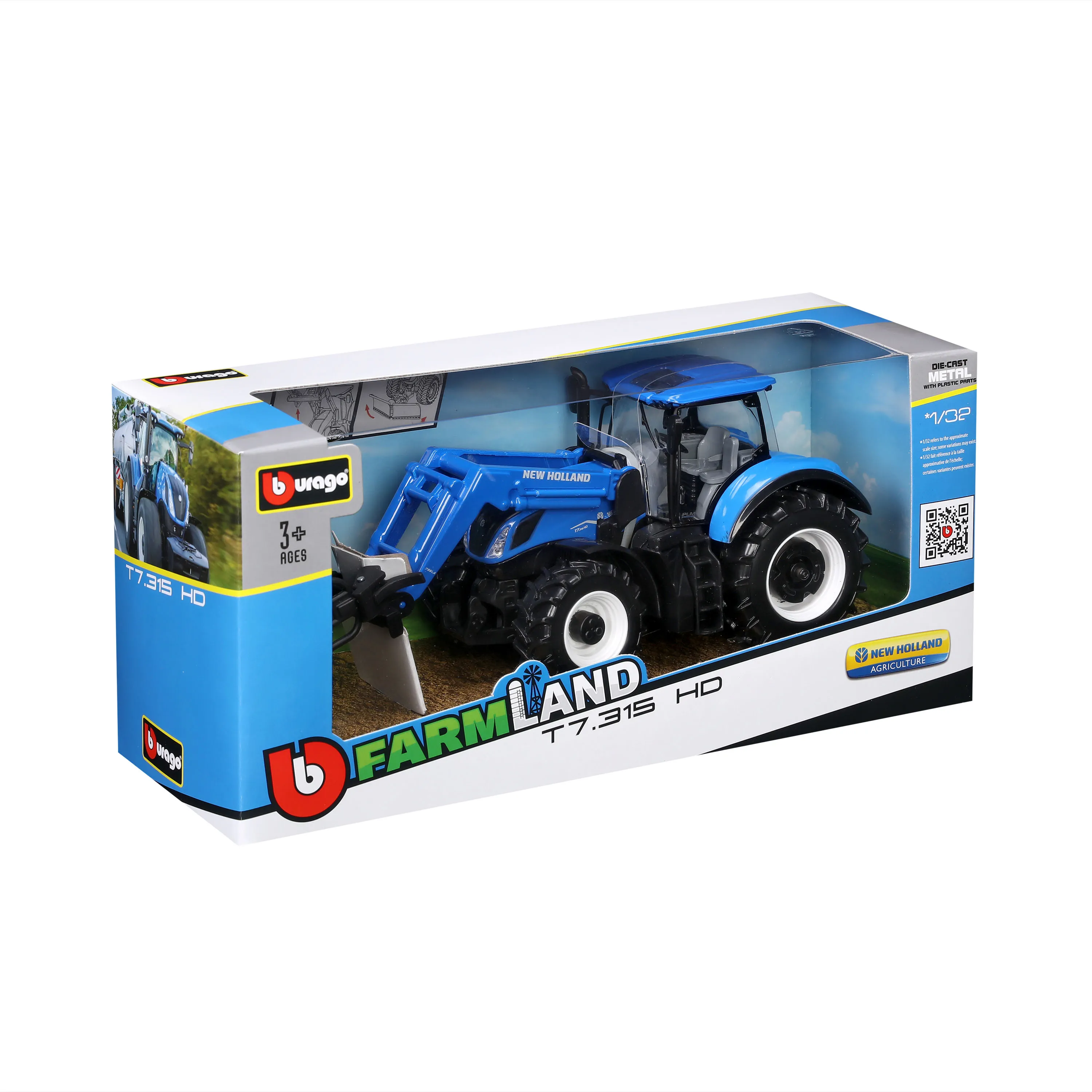 ფერმის ტრაქტორი NF 17.315HD წინა ჩამტვირთველით – სათამაშო