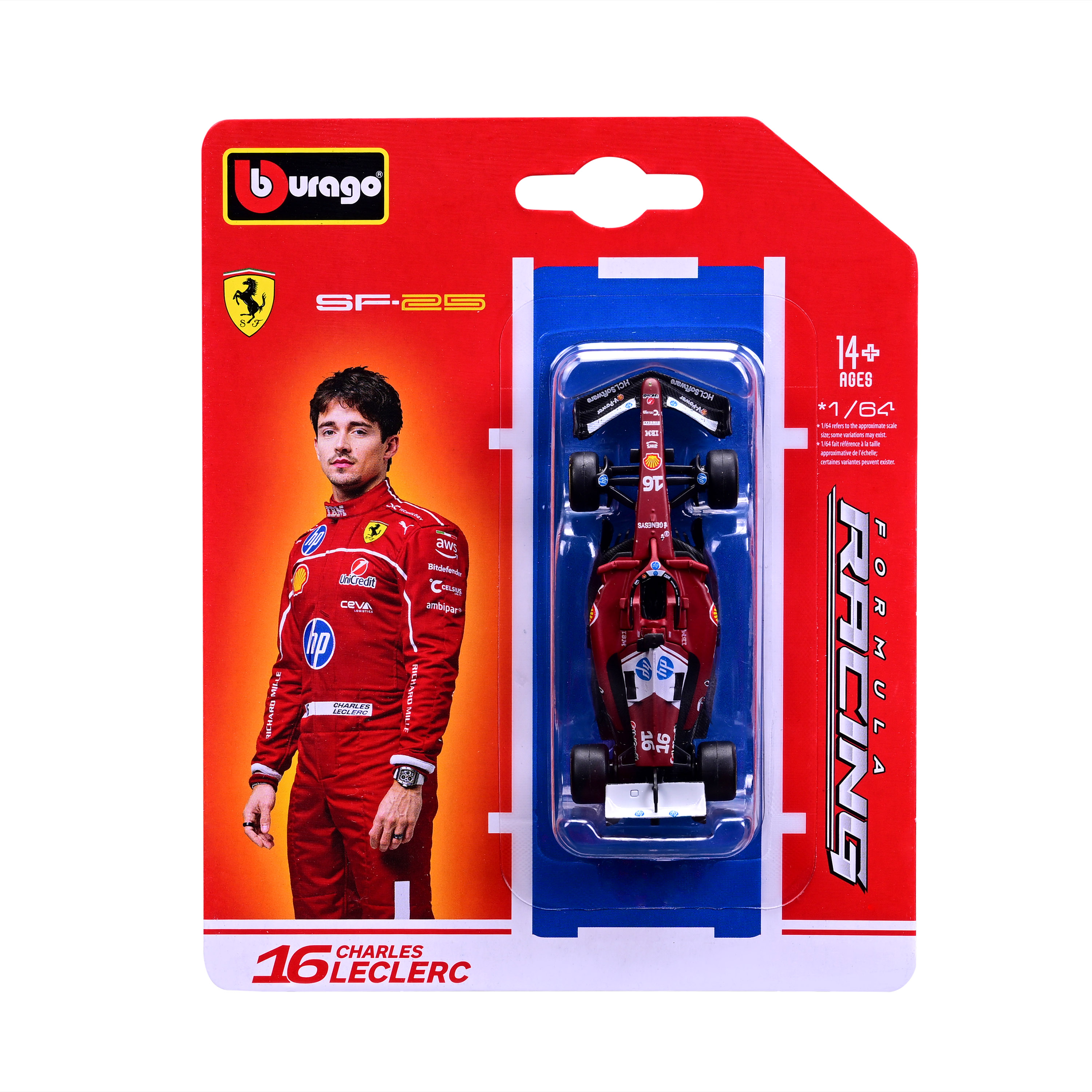 #16 შარლ ლეკლერი – Scuderia Ferrari SF-25 (2025) – ფორმულა 1 მოდელი