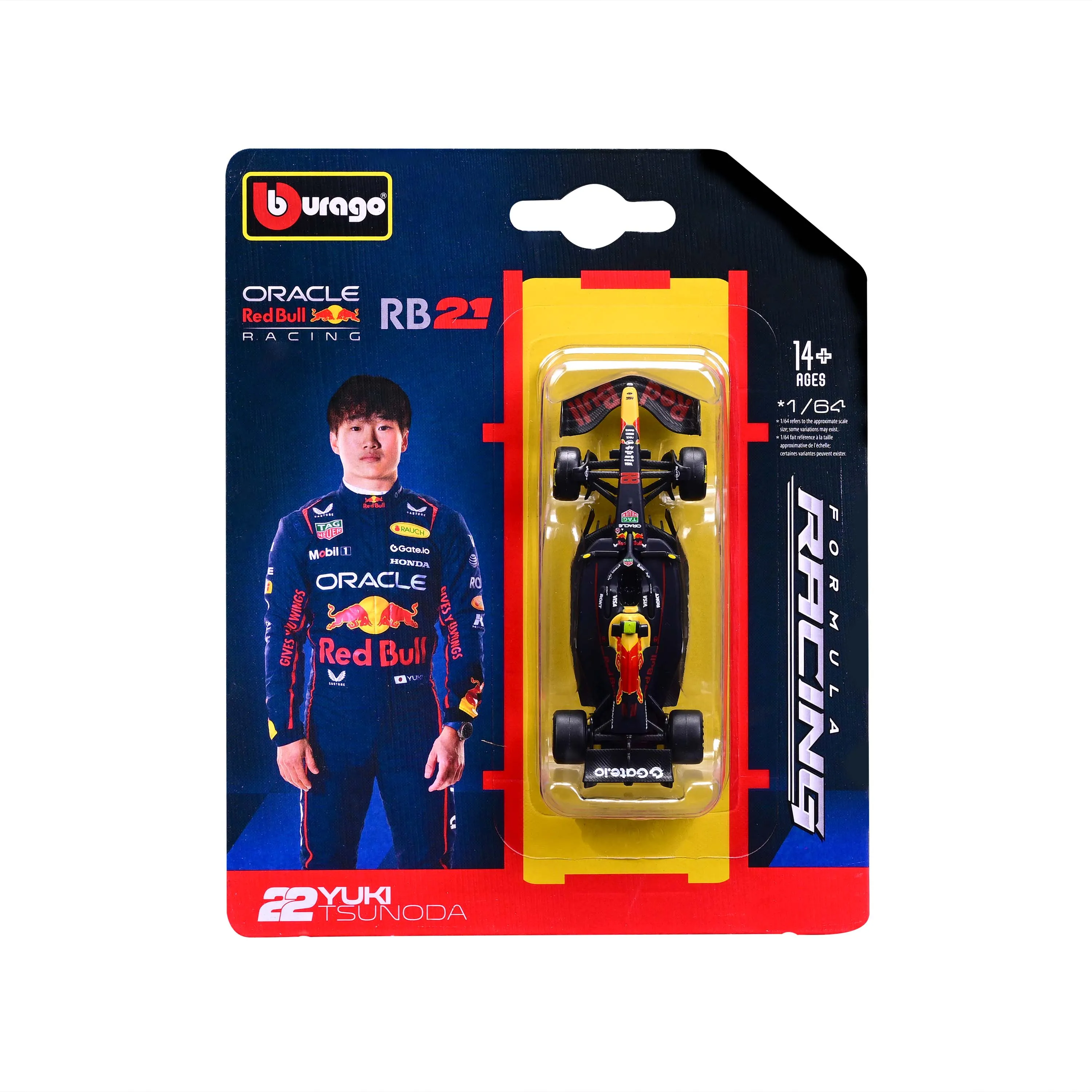 #22 ცუნოდა – Red Bull Oracle Racing RB21 (2025) – ფორმულა 1 მოდელი