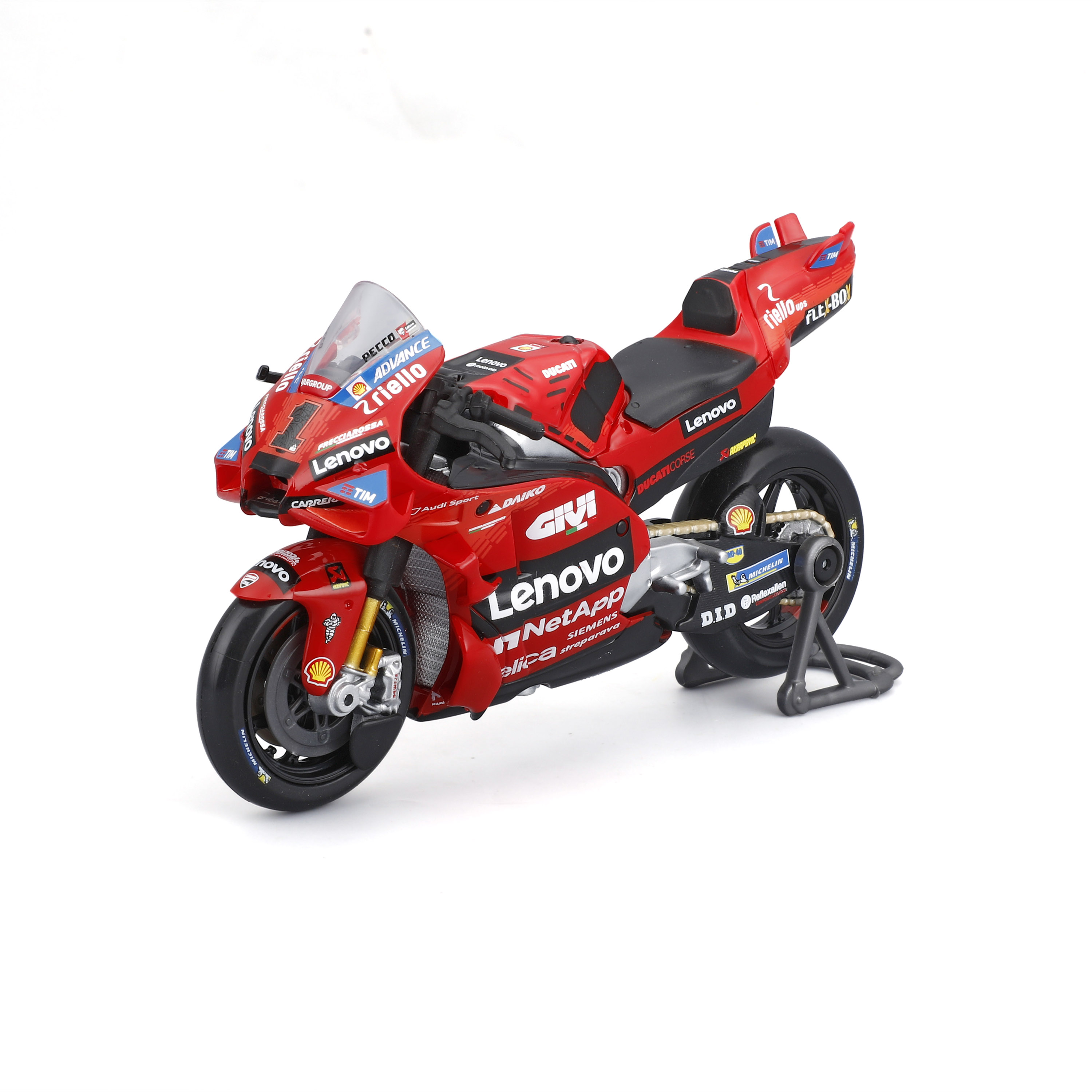 1:18 GP Racing - Ducati Lenovo Team 2024  #1 Francesco Bagnaia, #23 Enea Bastianini