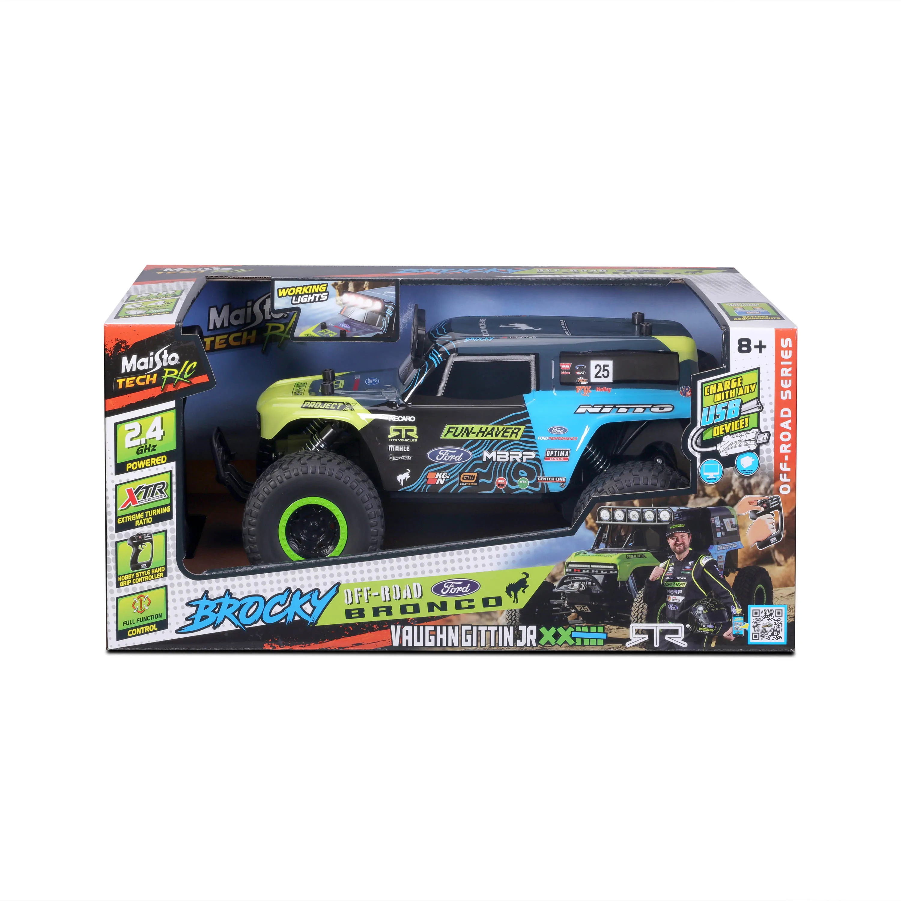 ფორდ Bronco R Buggy – დისტანციურად მართვადი სათამაშო