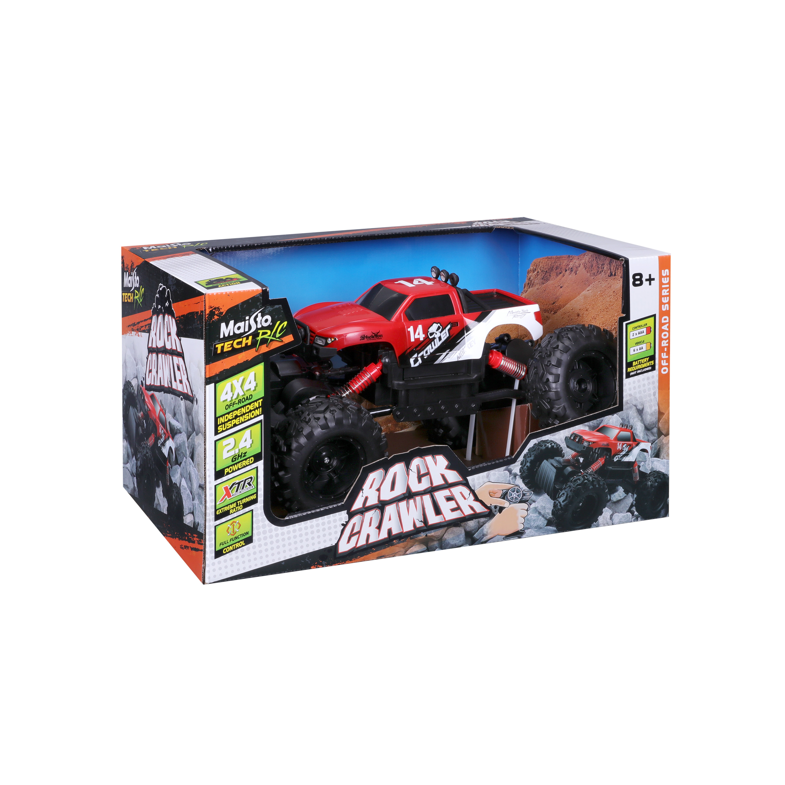Rock Crawler – დისტანციურად მართვადი სათამაშო
