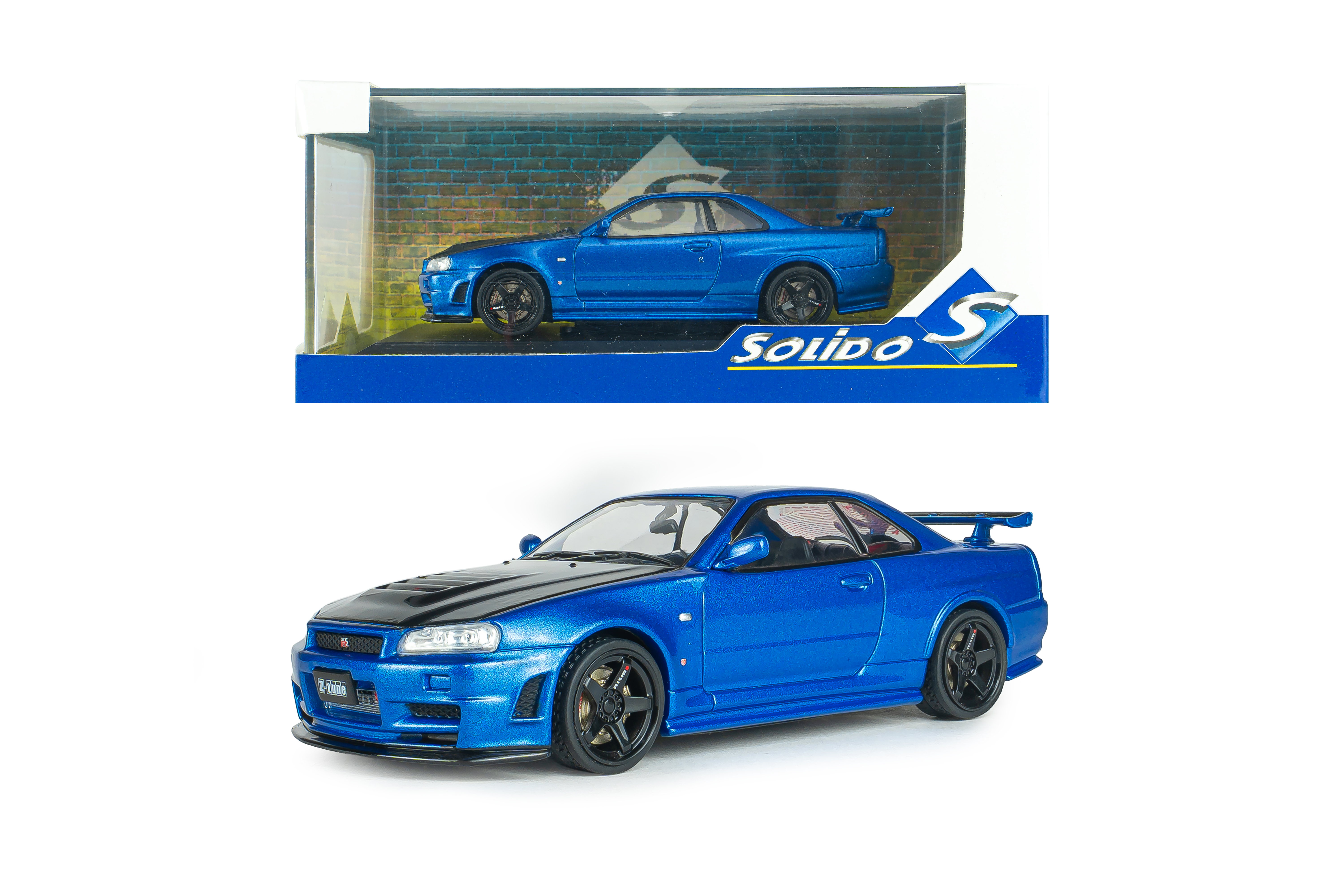 ნისანი Skyline GT-R (R34) - ლურჯი