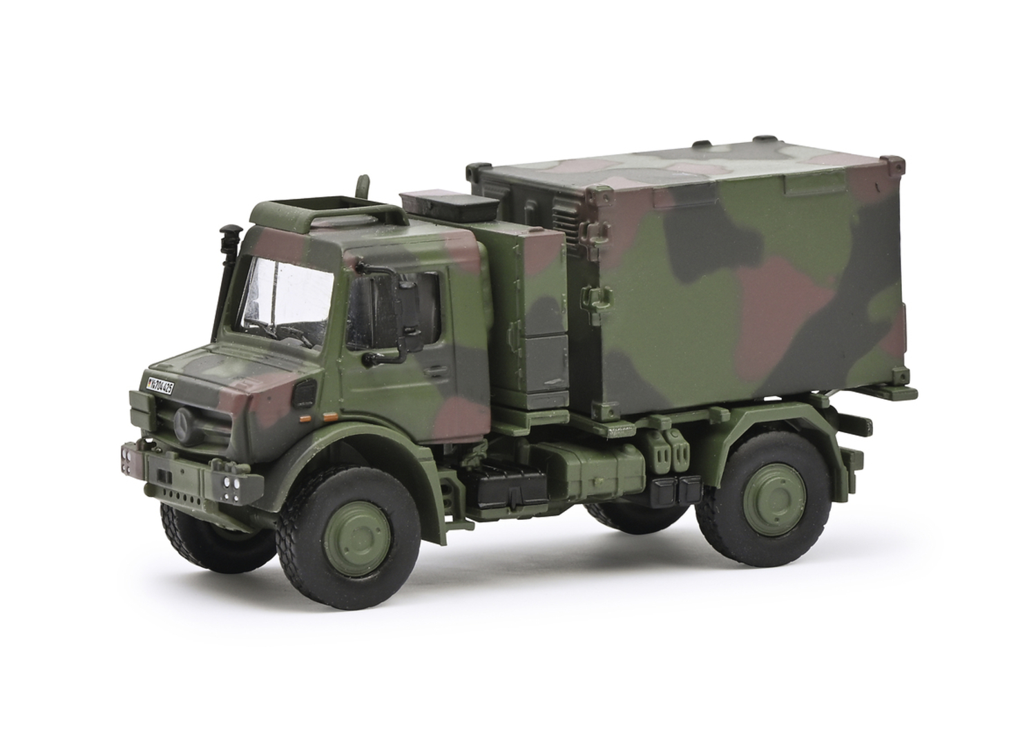 Unimog U5023 სარადიო კონტეინერი – 1/87 სამხედრო მოდელი