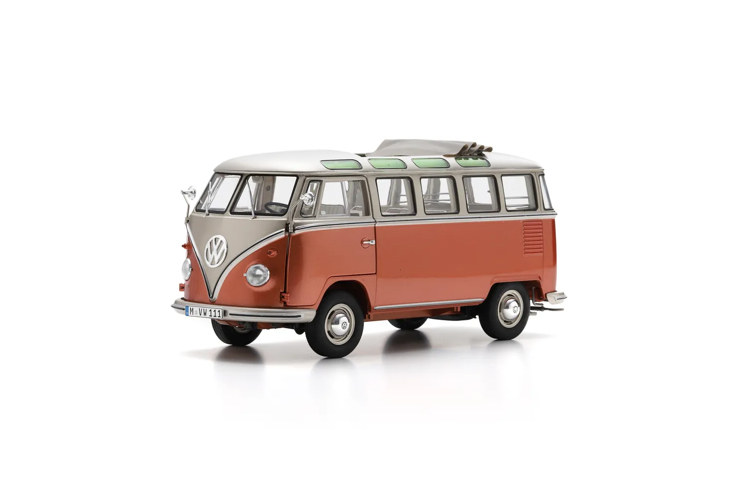ფოლქსვაგენი T1 სამბა (1962) – 1/18 DieCast მოდელი