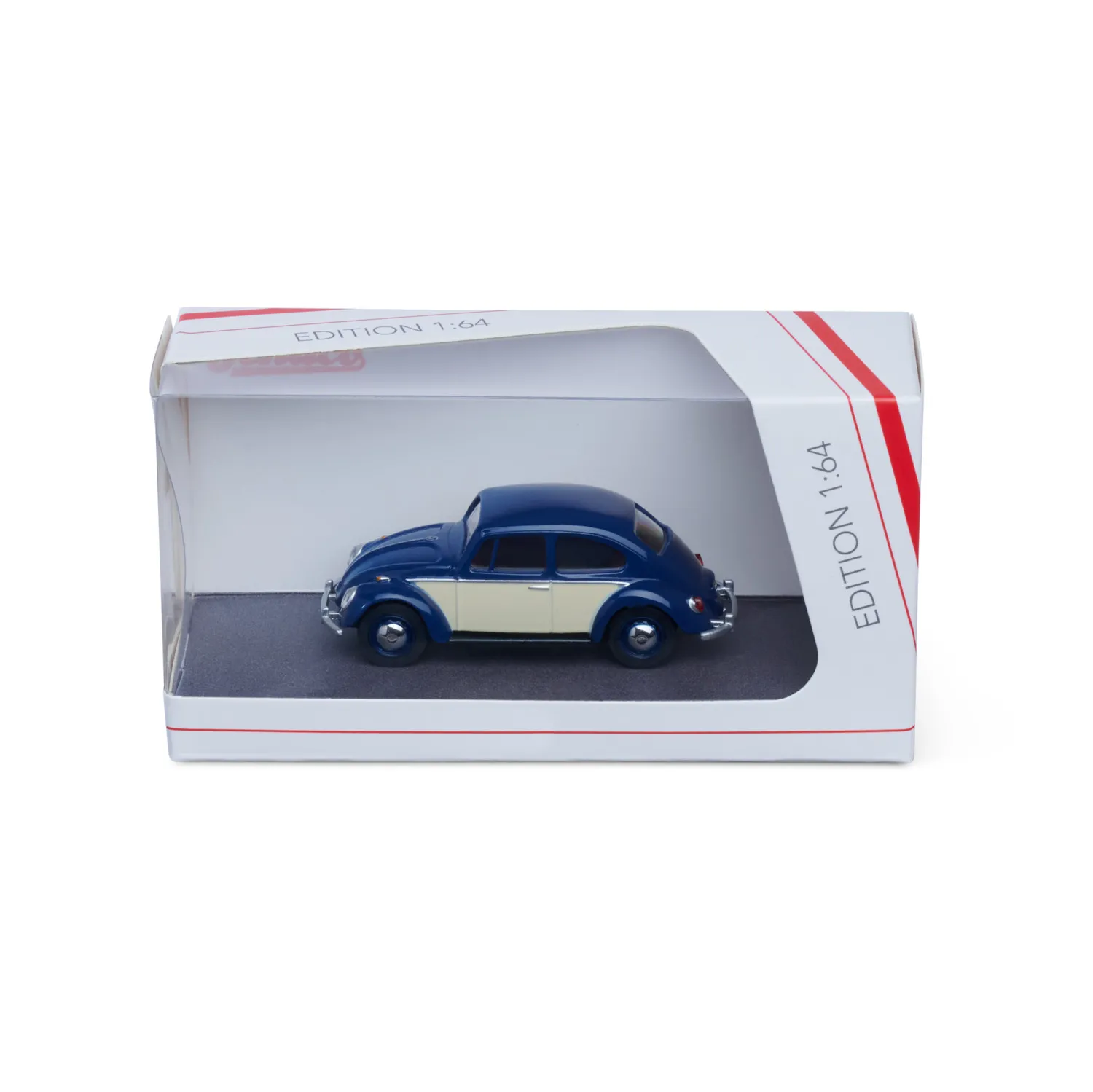 ფოლქსვაგენი Beetle ორფერა – 1/64 სტრიტ მოდელი