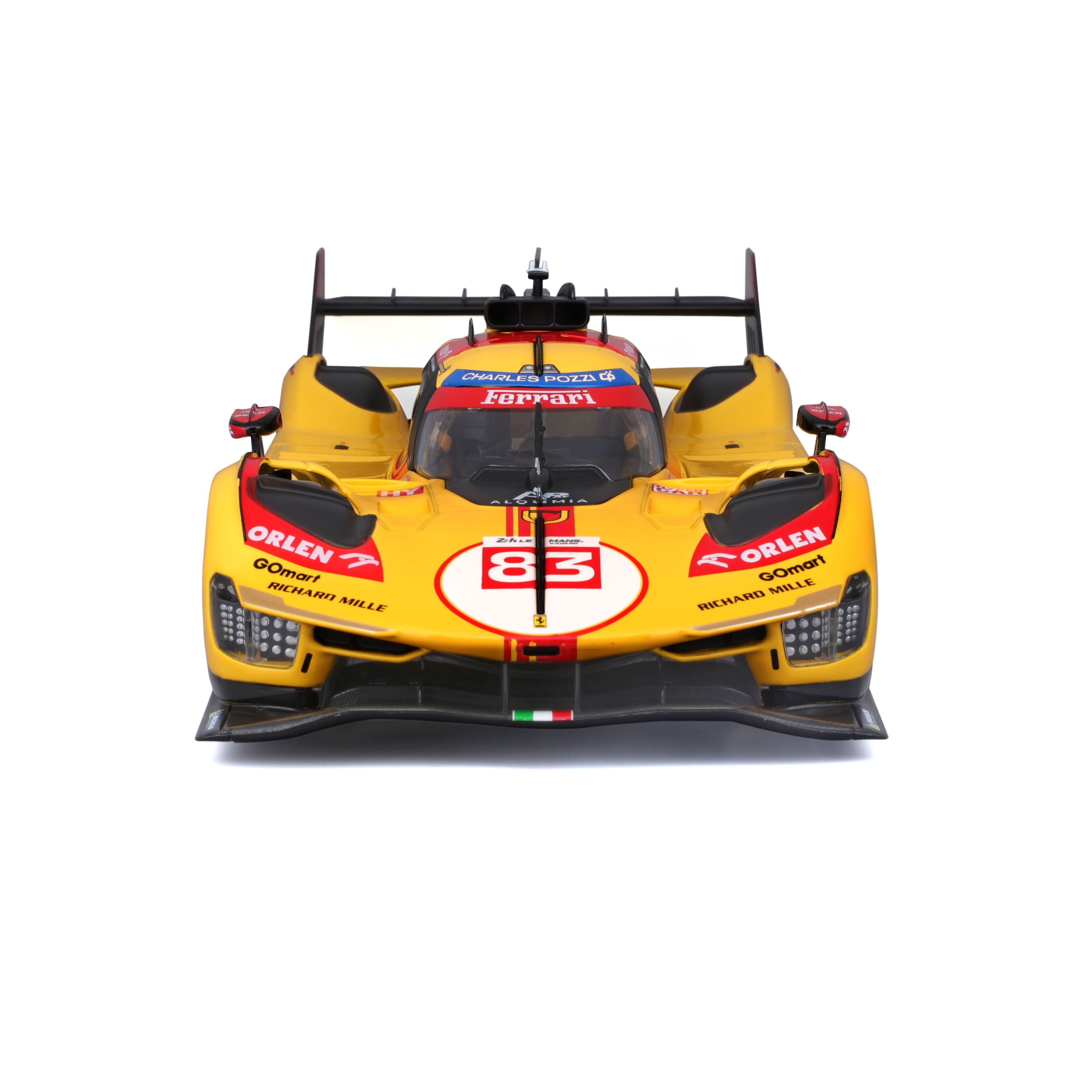 ფერარი 499P ლე მანის ჰიპერქარი 2024 (AF Corse) – ექსკლუზიური მოდელი ხედი 7