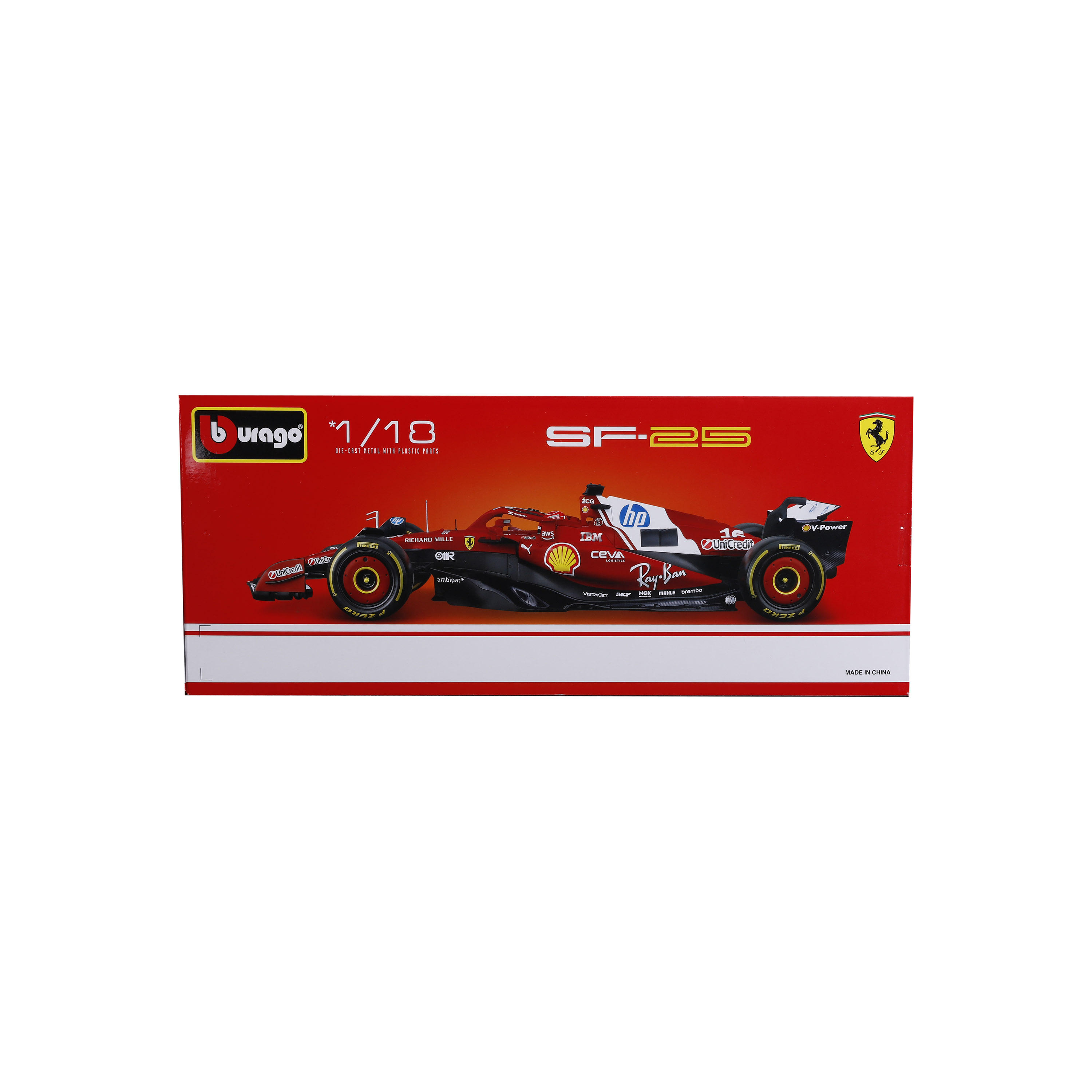 ფერარი SF-25 – ფორმულა 1 ექსკლუზიური მოდელი ხედი 2