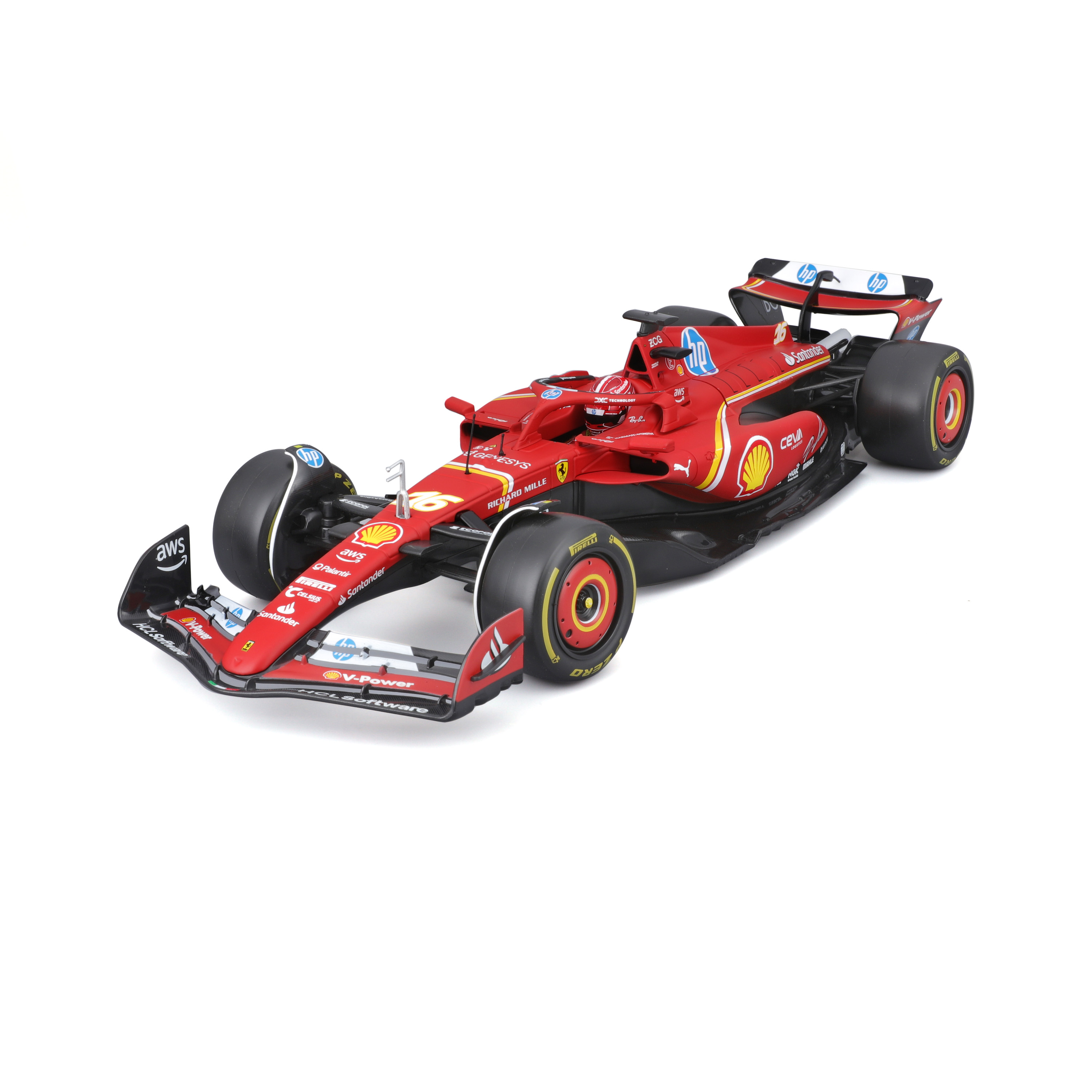 Scuderia Ferrari SF-24 (2024) ფორმულა ლიმიტირებული სერია ხედი 1