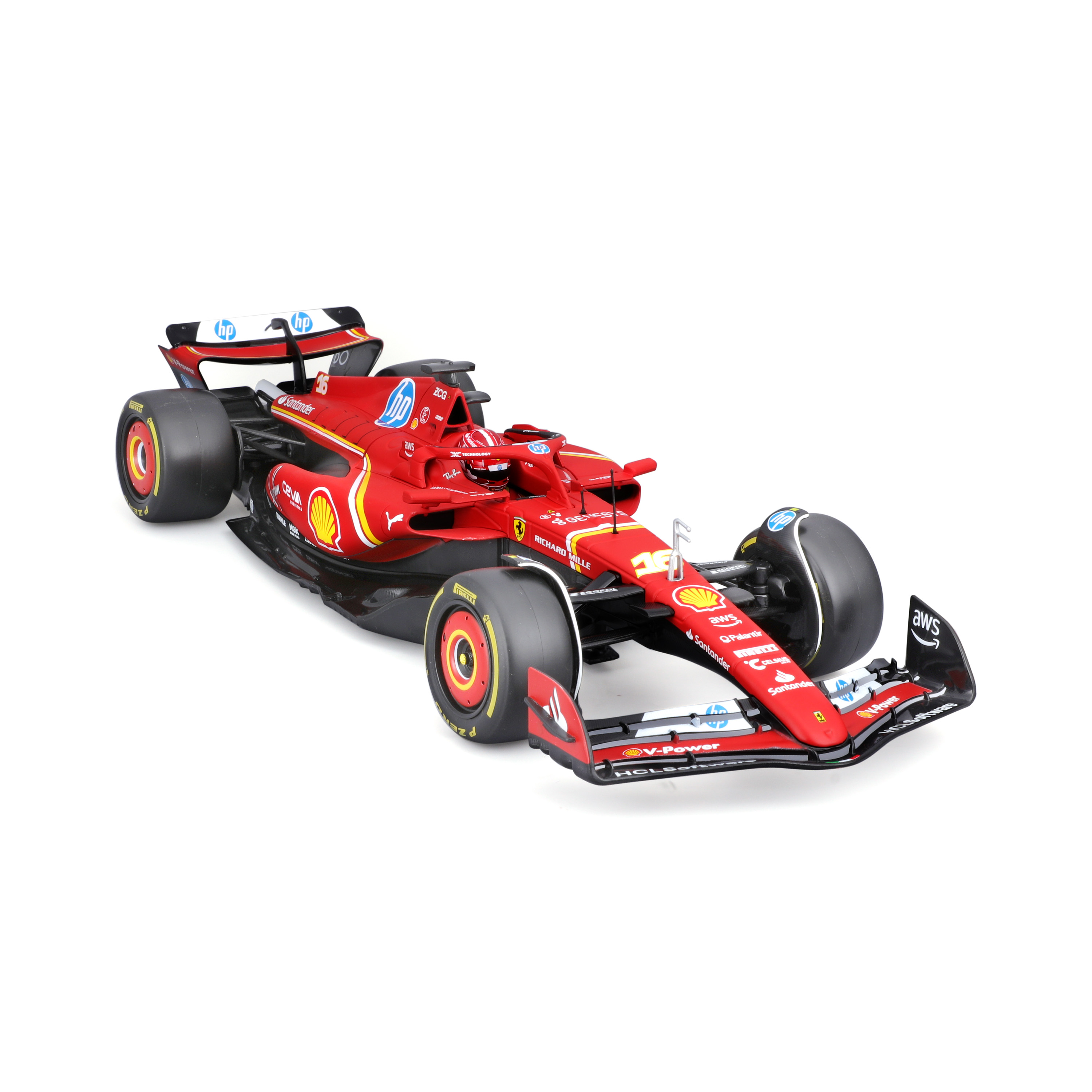 Scuderia Ferrari SF-24 (2024) ფორმულა ლიმიტირებული სერია ხედი 6