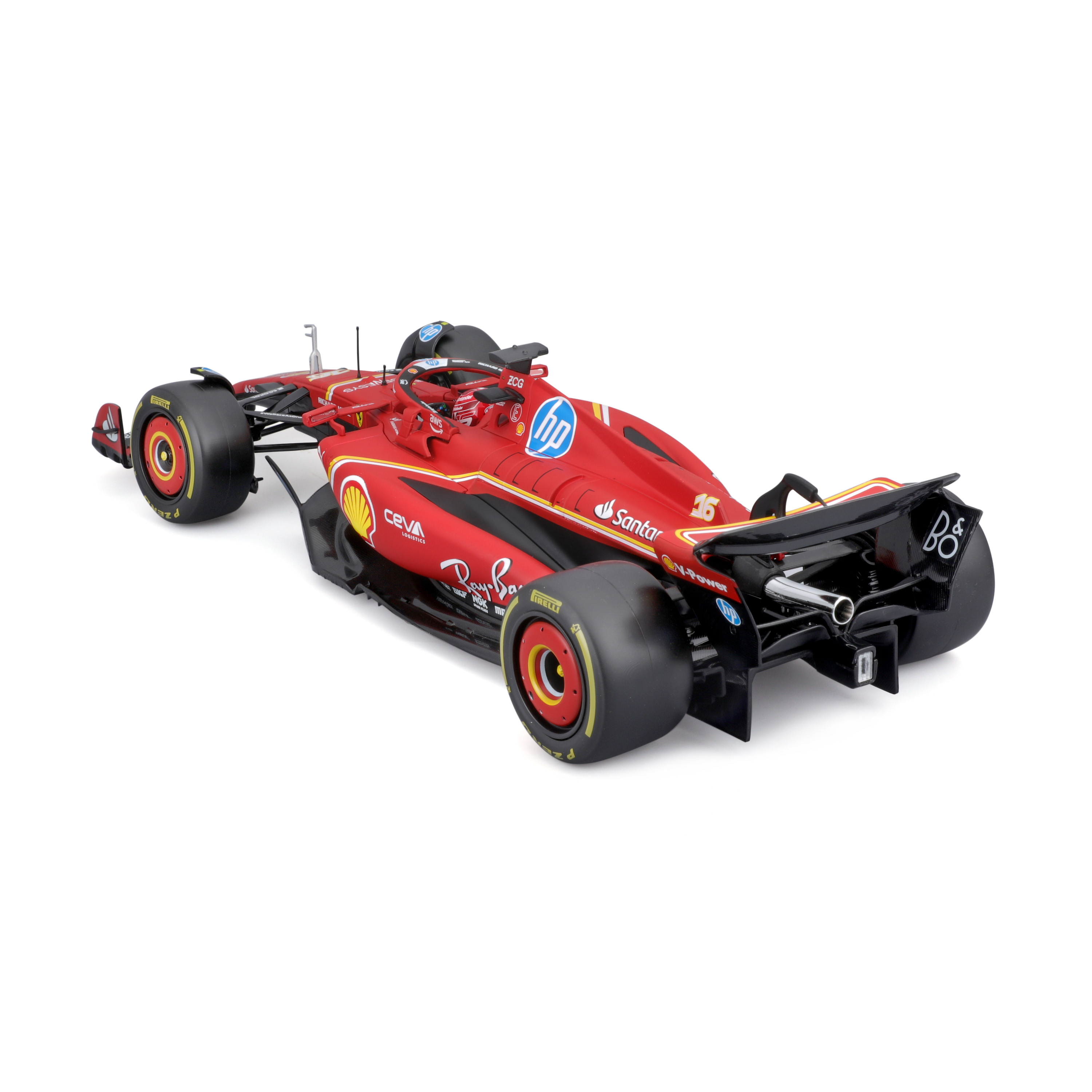 Scuderia Ferrari SF-24 (2024) ფორმულა ლიმიტირებული სერია ხედი 7