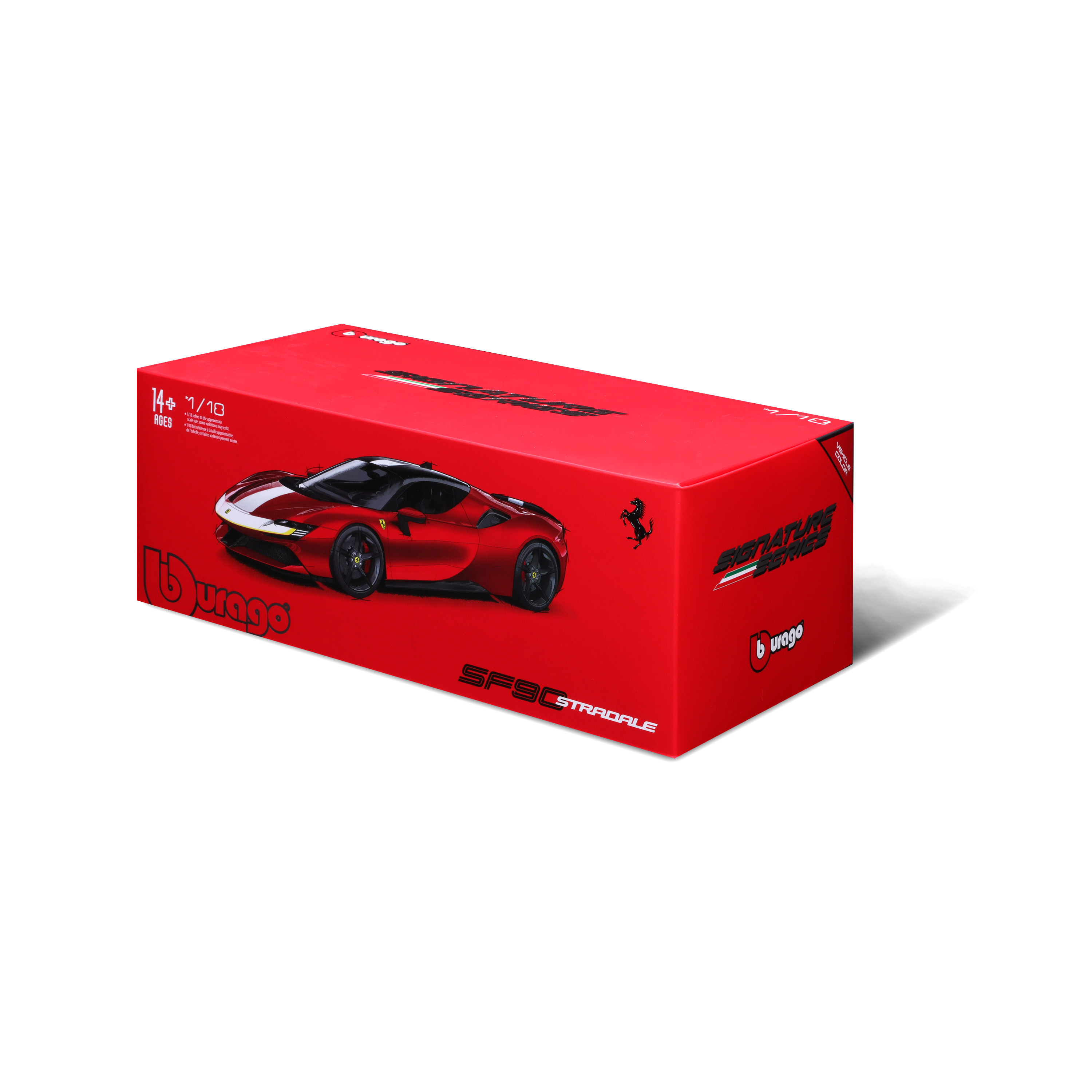 ფერარი SF90 Stradale Assetto Fiorano – ექსკლუზიური მოდელი ხედი 3