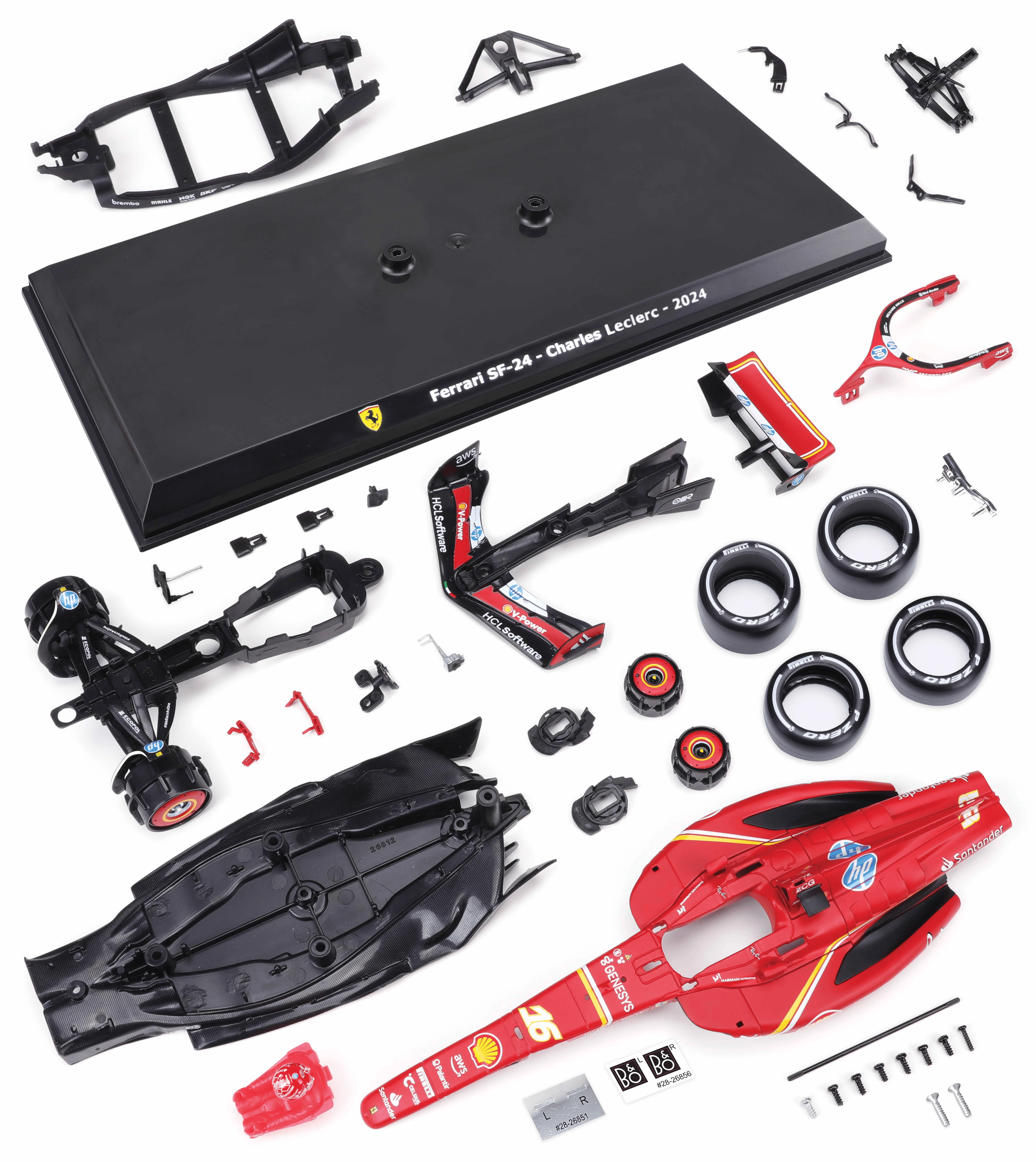 ფერარი SF-24 – ფორმულა 1 მოდელი ხედი 3