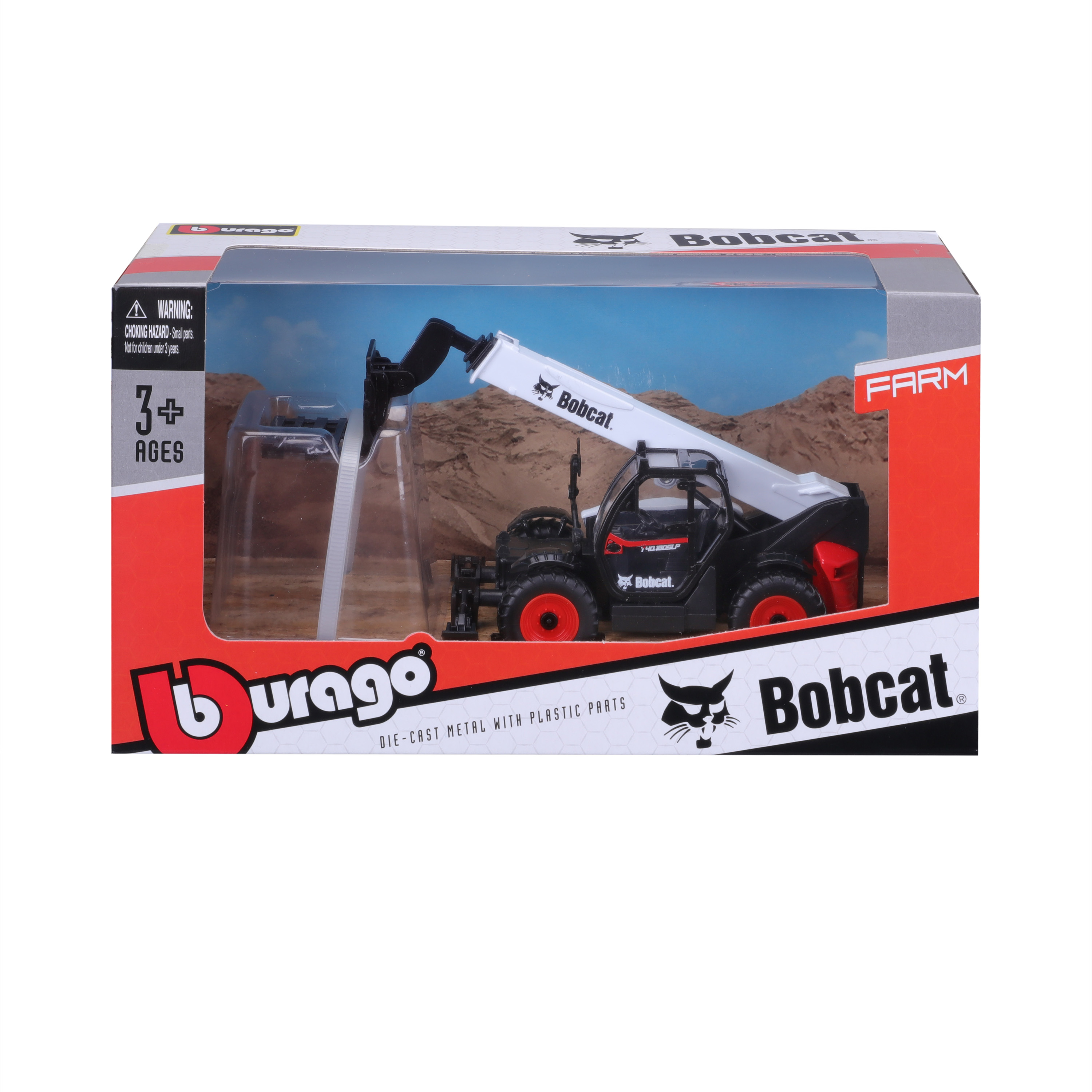 ბობკატი T40.180SLP ტელესკოპური დამტვირთველი (პალეტის ჩანგლით) – სათამაშო ხედი 2