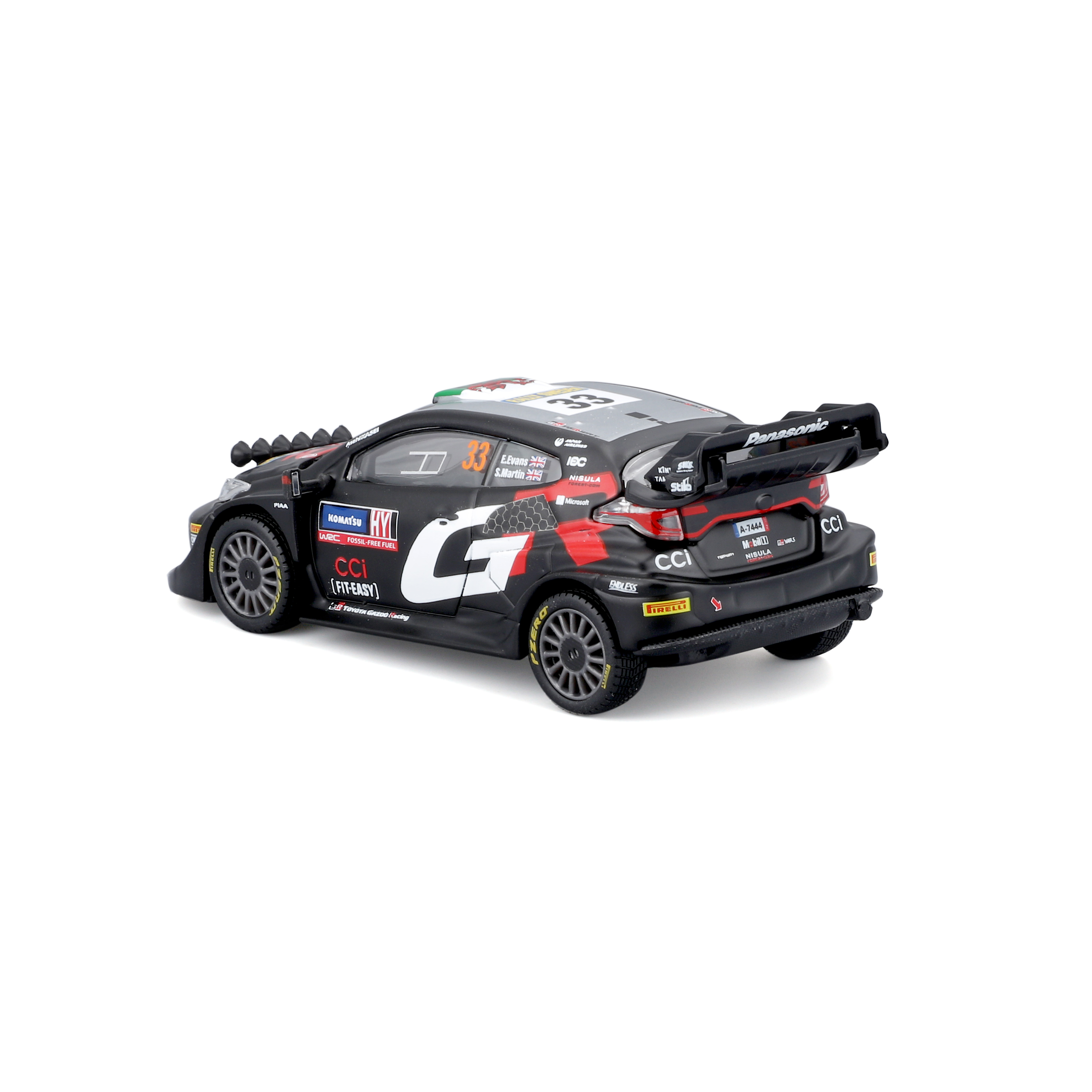 Gr Yaris Rally 1 Hybrid WRC Evans #33 2024 1:43 view 7