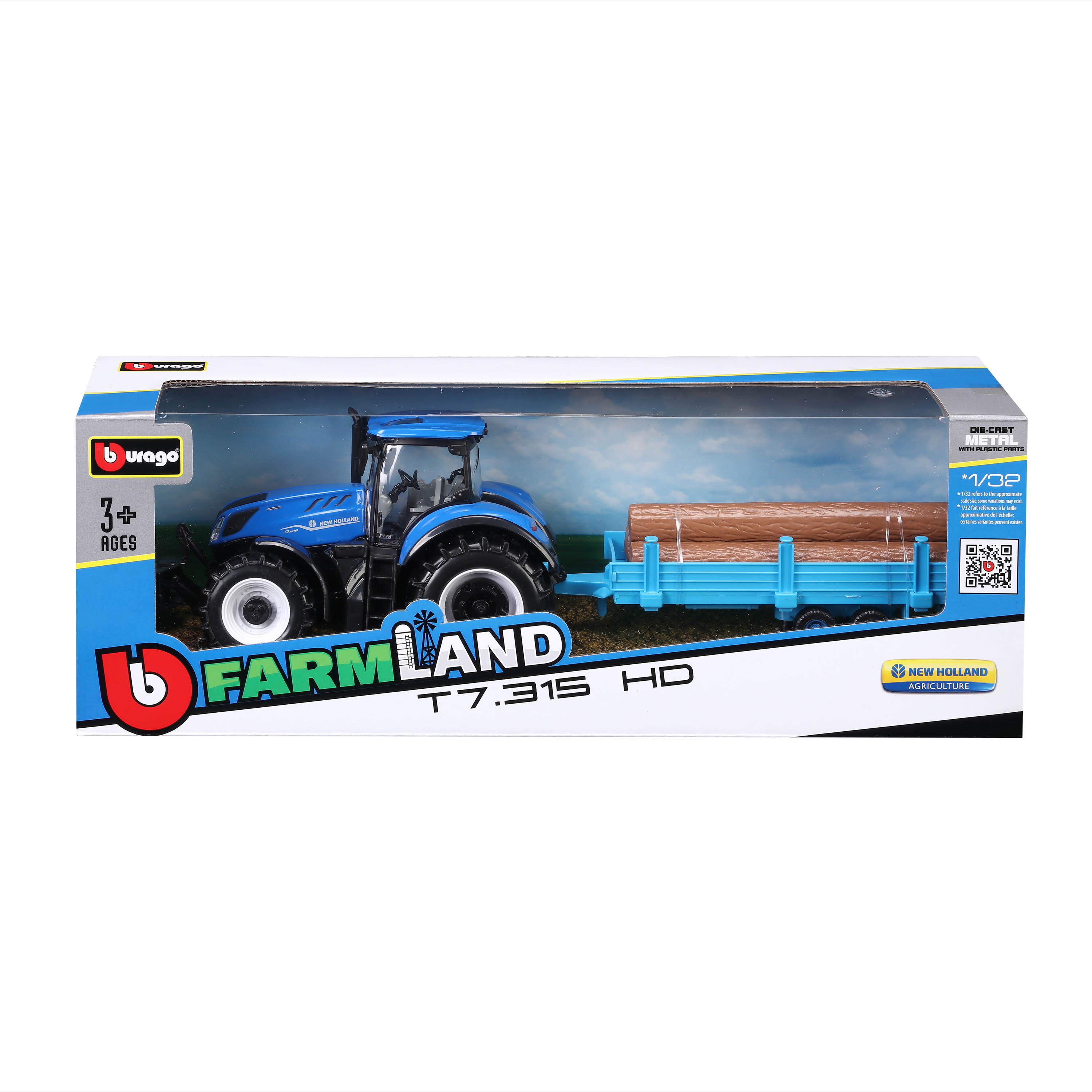 ფერმის ტრაქტორი NF 17.315HD მორის მისაბმელით – სათამაშო ხედი 2