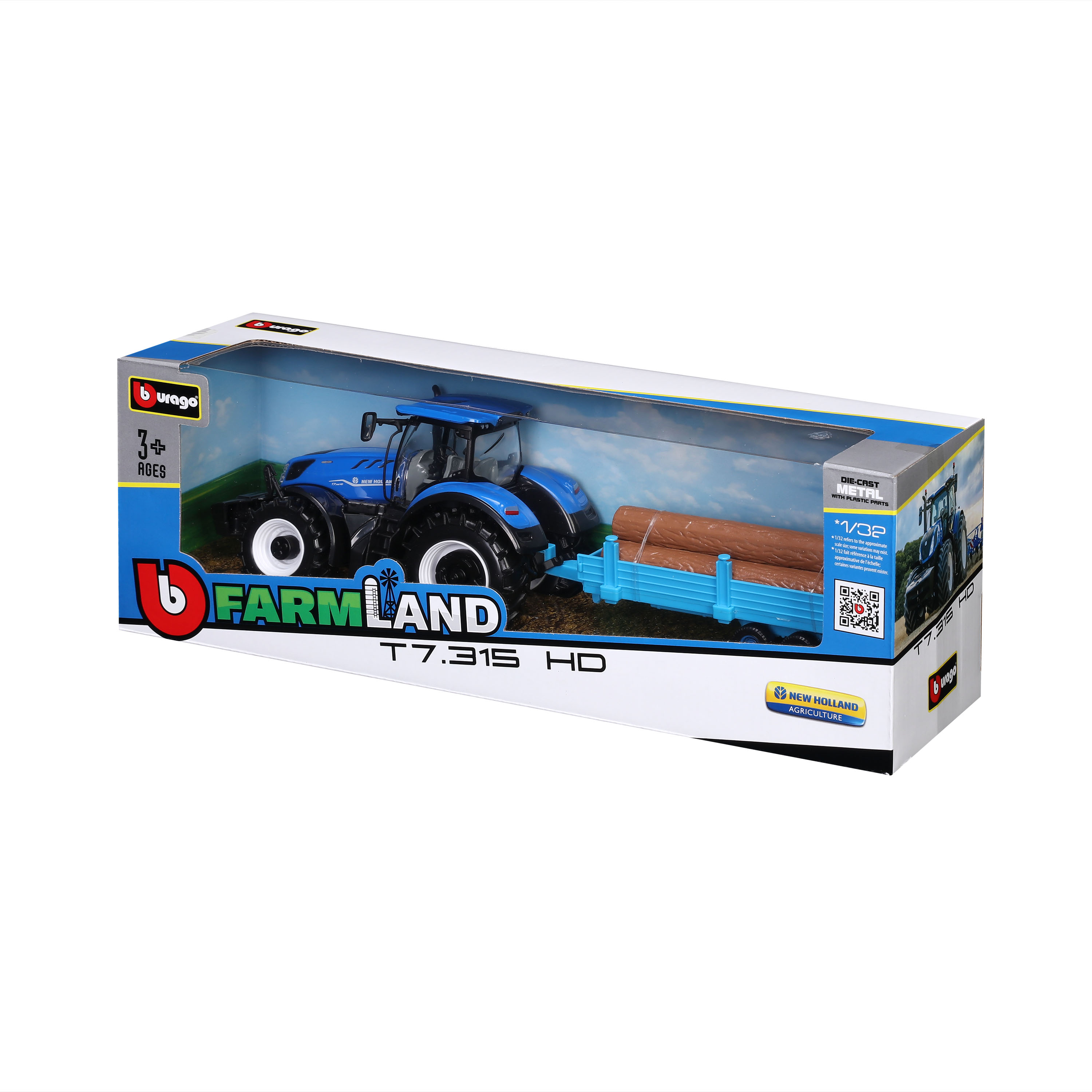 ფერმის ტრაქტორი NF 17.315HD მორის მისაბმელით – სათამაშო ხედი 3