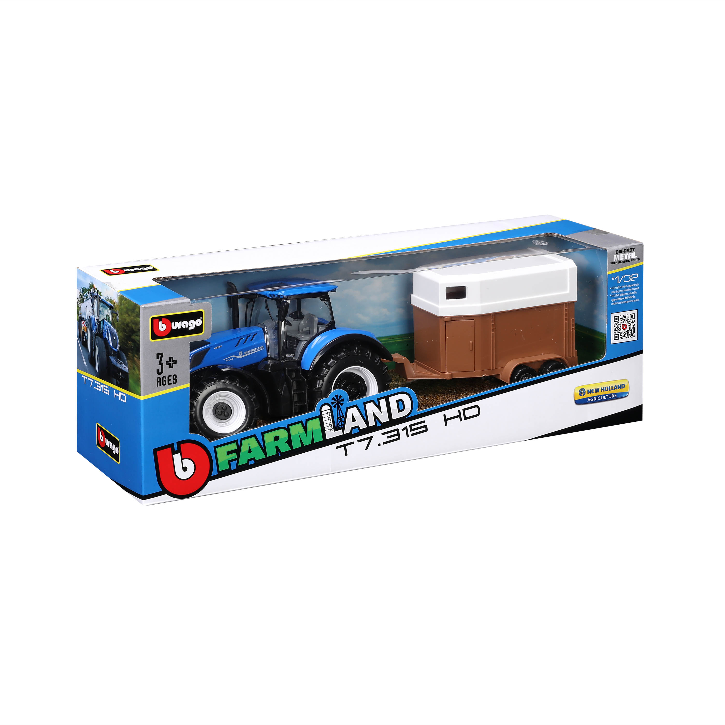 ფერმის ტრაქტორი NF 17.315HD ცხენის მისაბმელით – სათამაშო ხედი 4