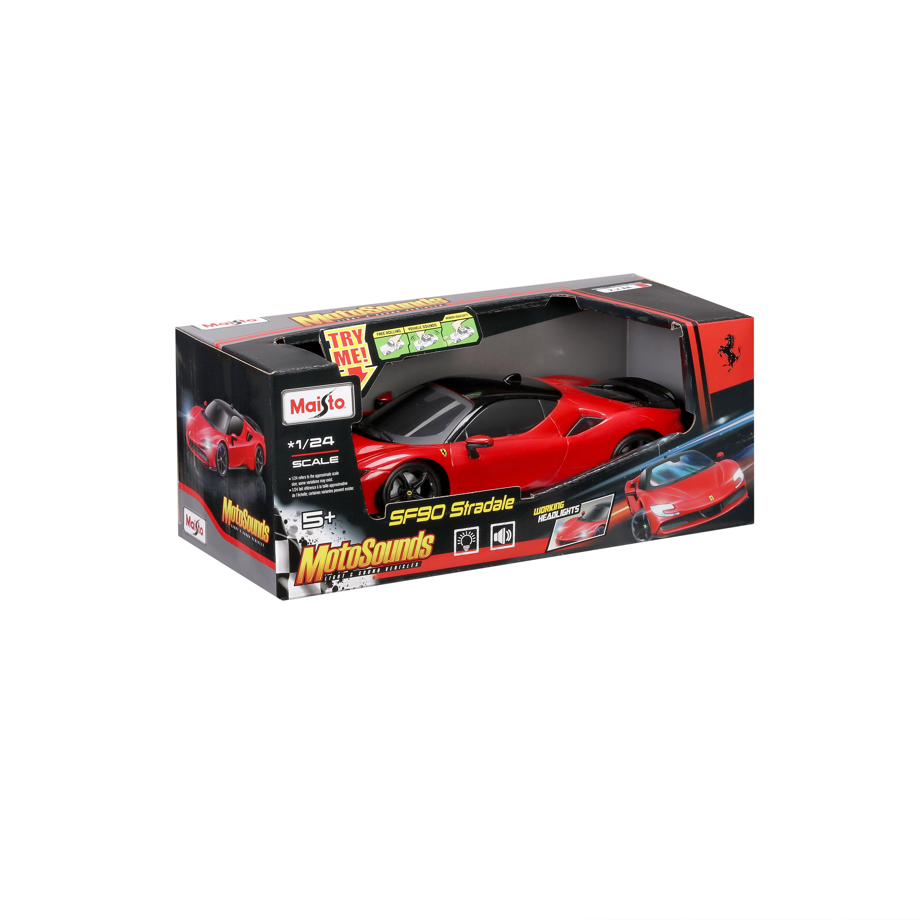 ფერარი SF90 Stradale – ხმოვანი ეფექტების მოდელი ხედი 7