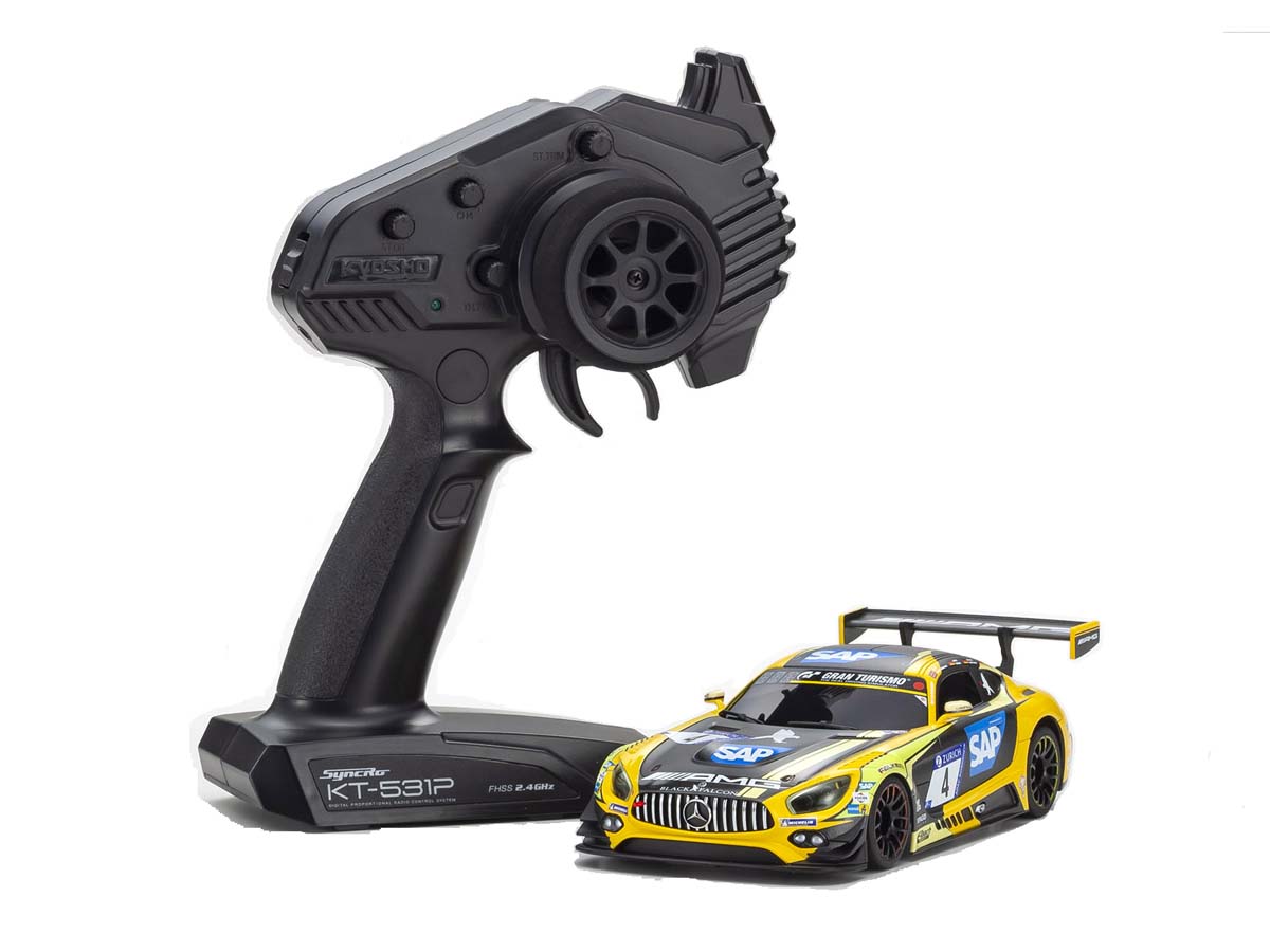 Mini-Z MR03 RWD Mercedes AMG GT3 24h NBG #4 (2018) ხედი 1