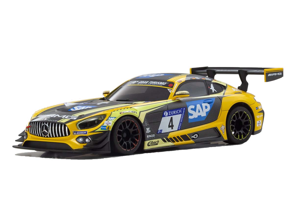 Mini-Z MR03 RWD Mercedes AMG GT3 24h NBG #4 (2018) ხედი 2
