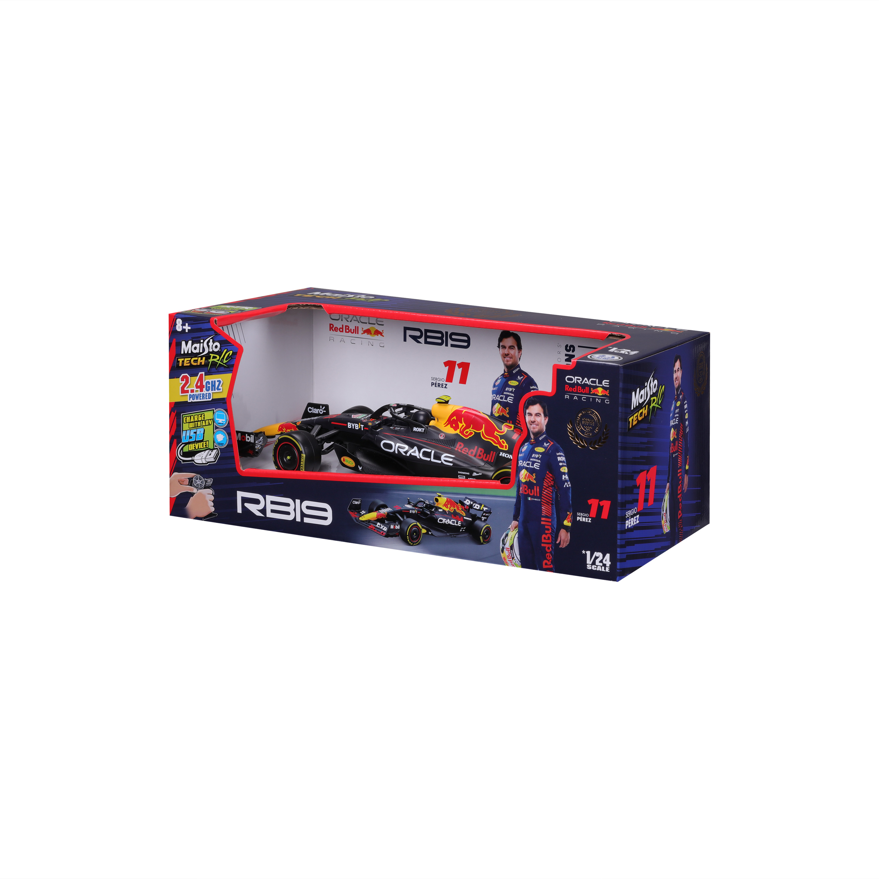 Oracle Red Bull Racing RB19 – დისტანციურად მართვადი მოდელი (1:24) ხედი 10