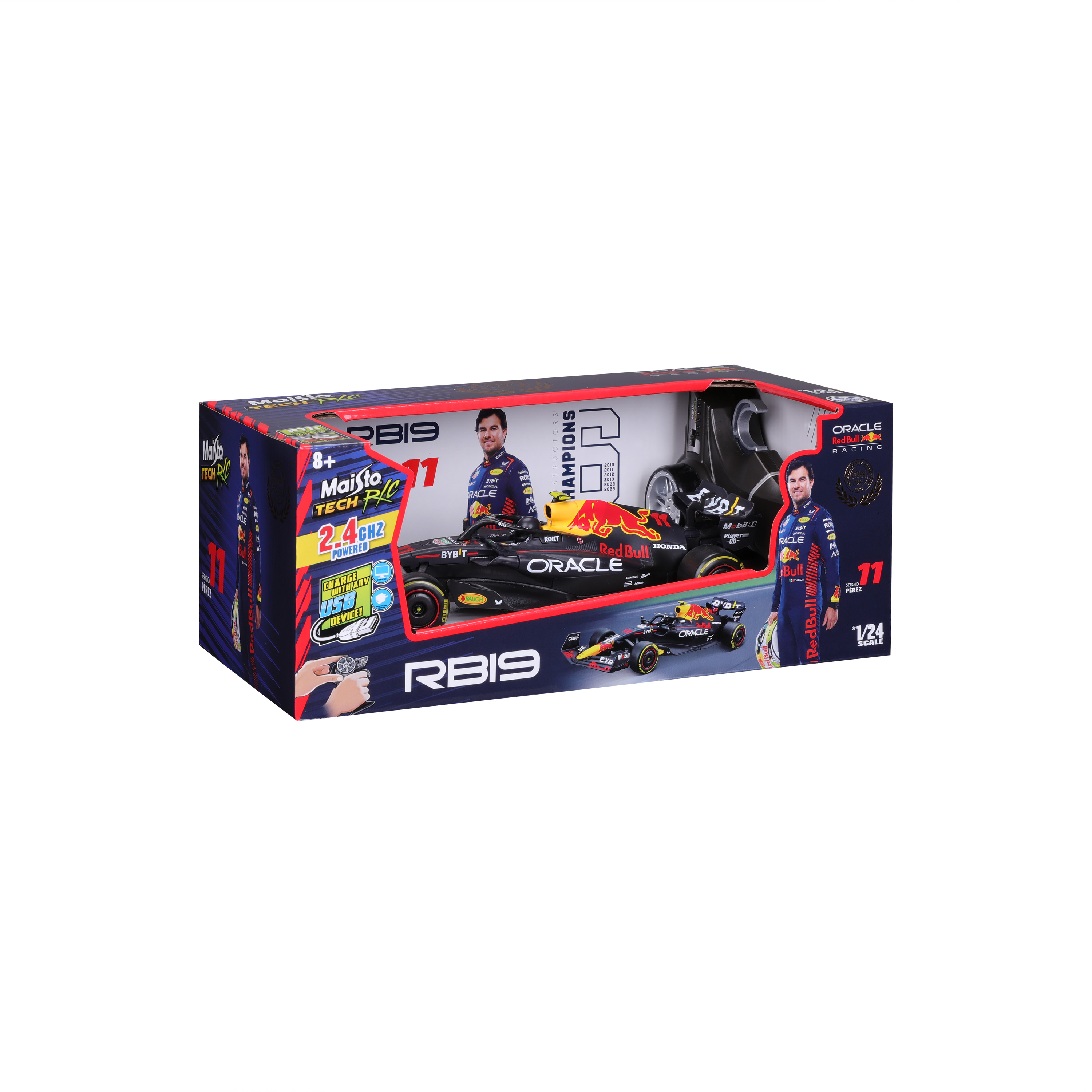 Oracle Red Bull Racing RB19 – დისტანციურად მართვადი მოდელი (1:24) ხედი 11
