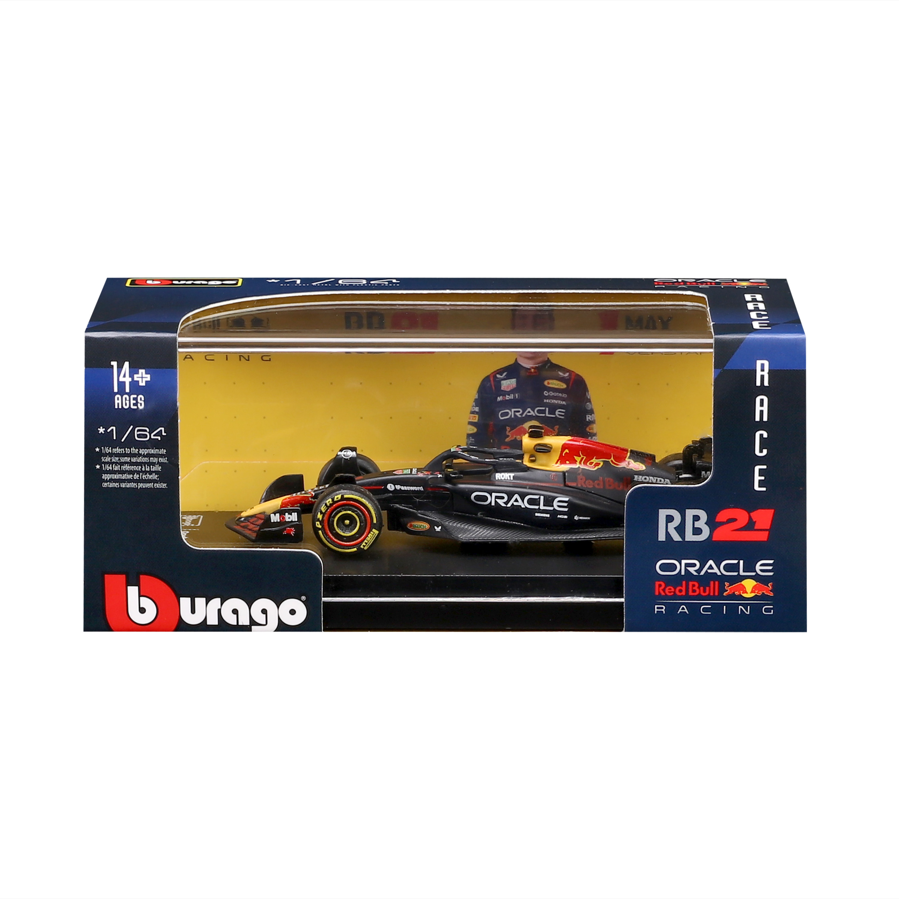 Oracle Red Bull Racing RB21 #1 ფერსტაპენი (2025) – ფორმულა 1 მოდელი ხედი 6