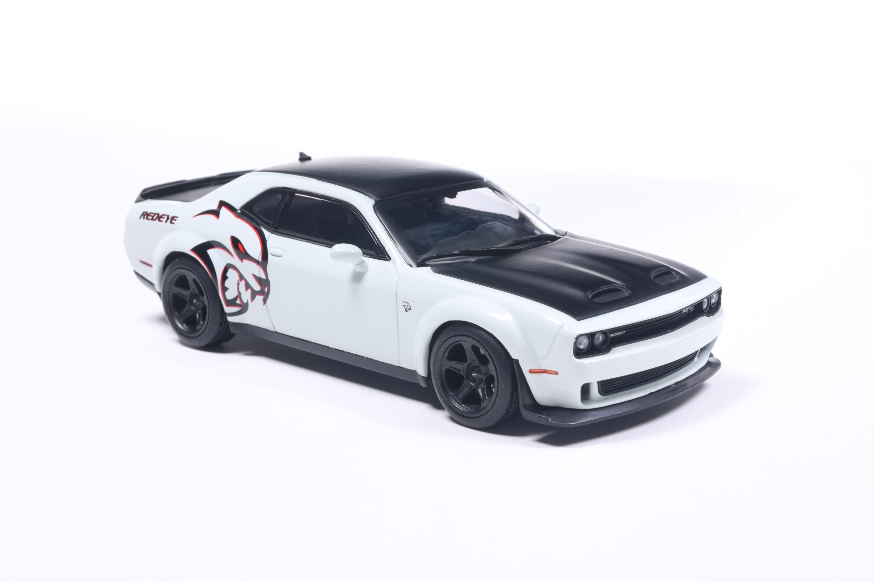 დოჯი Challenger SRT Hellcat - თეთრი ხედი 3