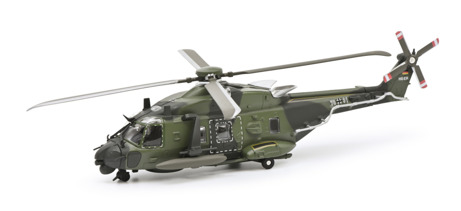 Airbus NH-90 – გერმანიის არმია – 1/87 სამხედრო მოდელი ხედი 2