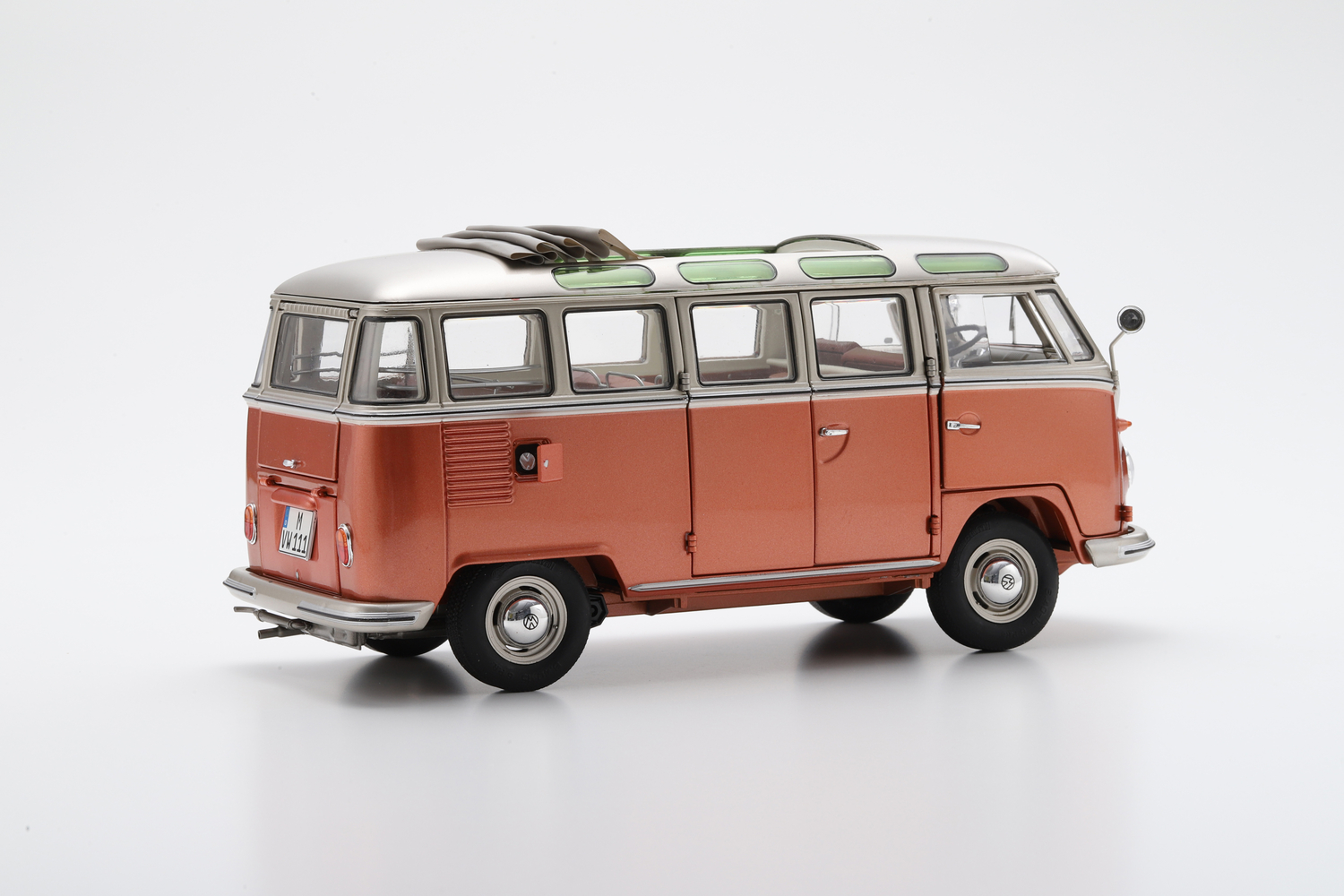 ფოლქსვაგენი T1 სამბა (1962) – 1/18 DieCast მოდელი ხედი 3