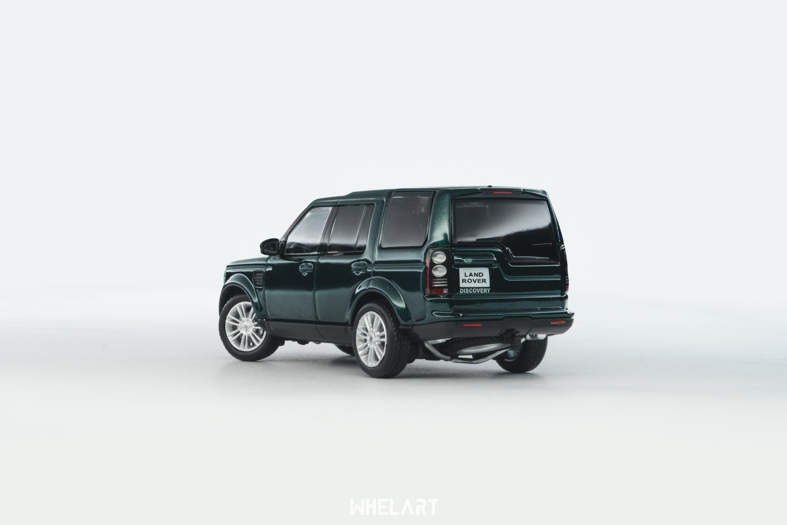 Land Rover Discovery 4 1:64 – Green საკოლექციო მოდელი ხედი 2